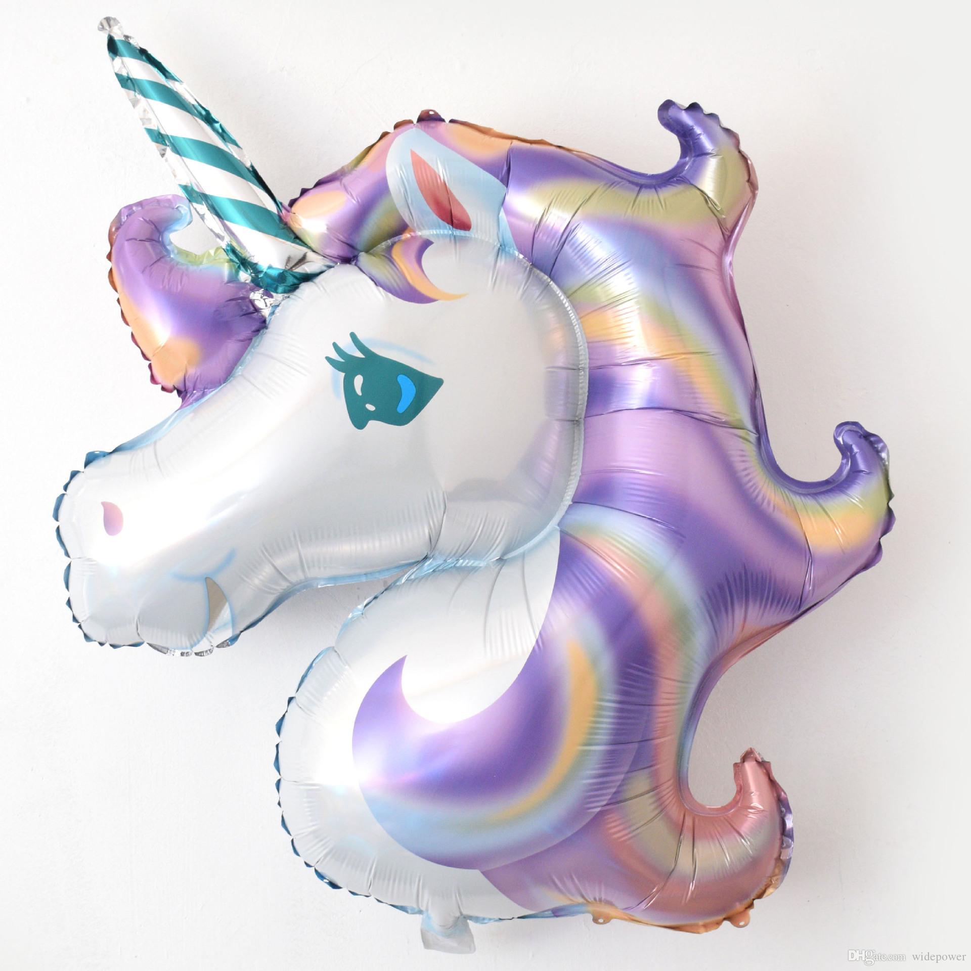 Purple Hear Unicorn Balloon Balloons R Us