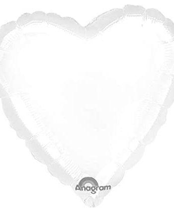 WHITE HEART 18''