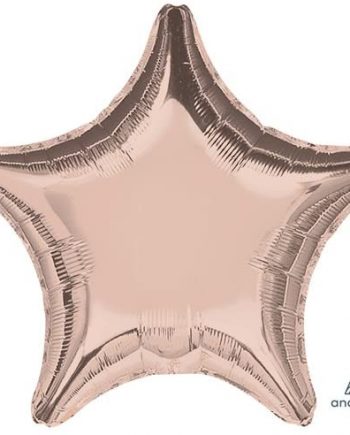 ROSE GOLD STAR 18''