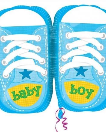 BABY BOY FOOT BALLLOON