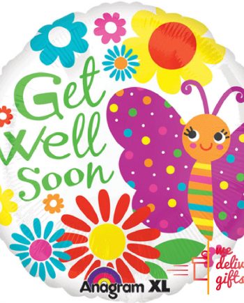 CIRCLE GET WELL SOON FOIL