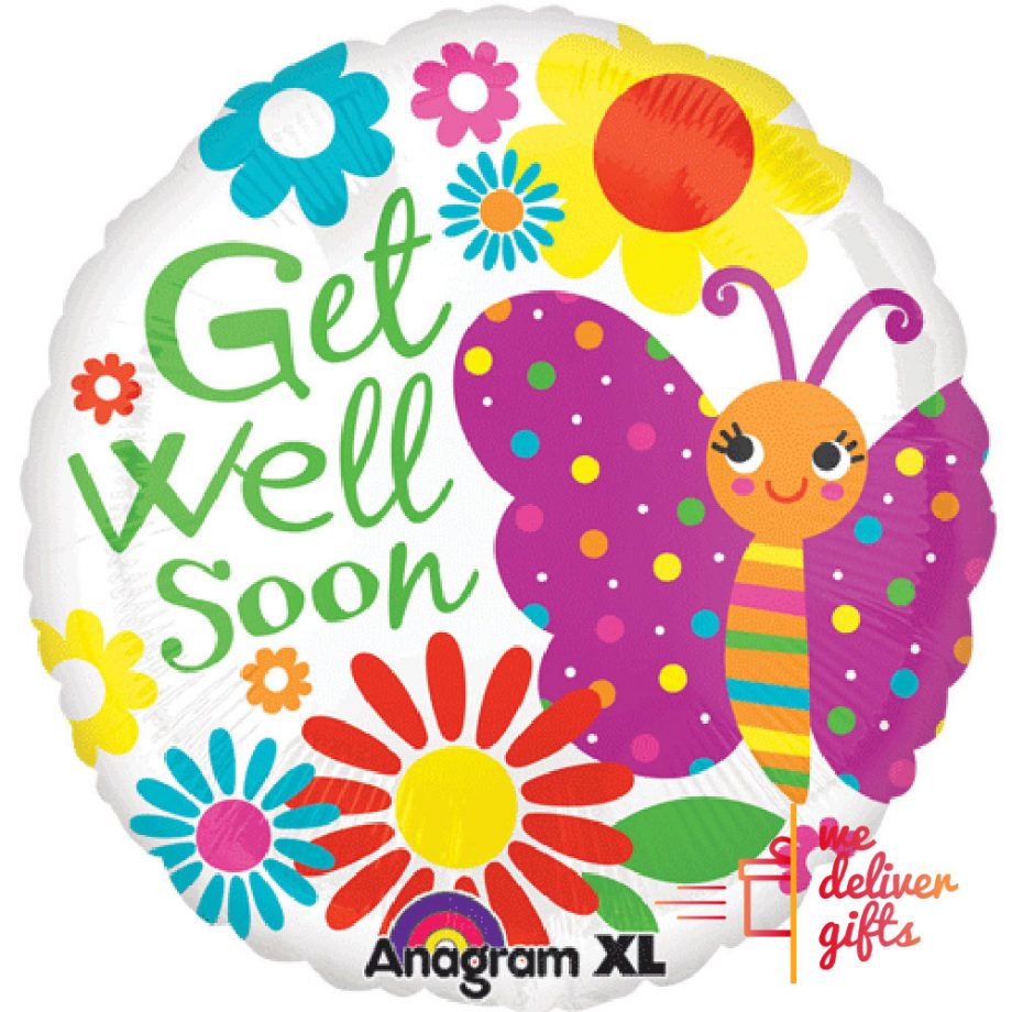 CIRCLE GET WELL SOON FOIL