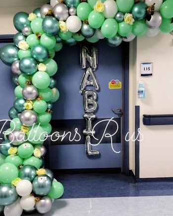 GREEN PASTEL ARCH
