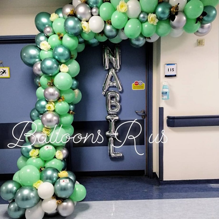 GREEN PASTEL ARCH