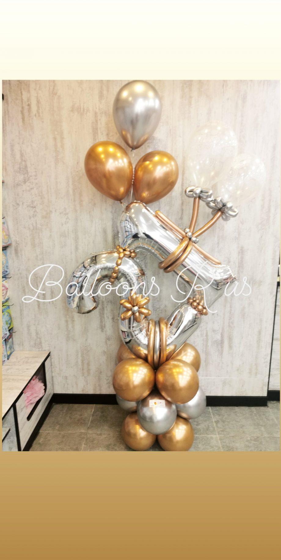 birthday stand with age - Image 3