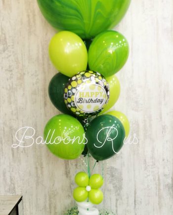 Birthday 2020 Marble Balloons