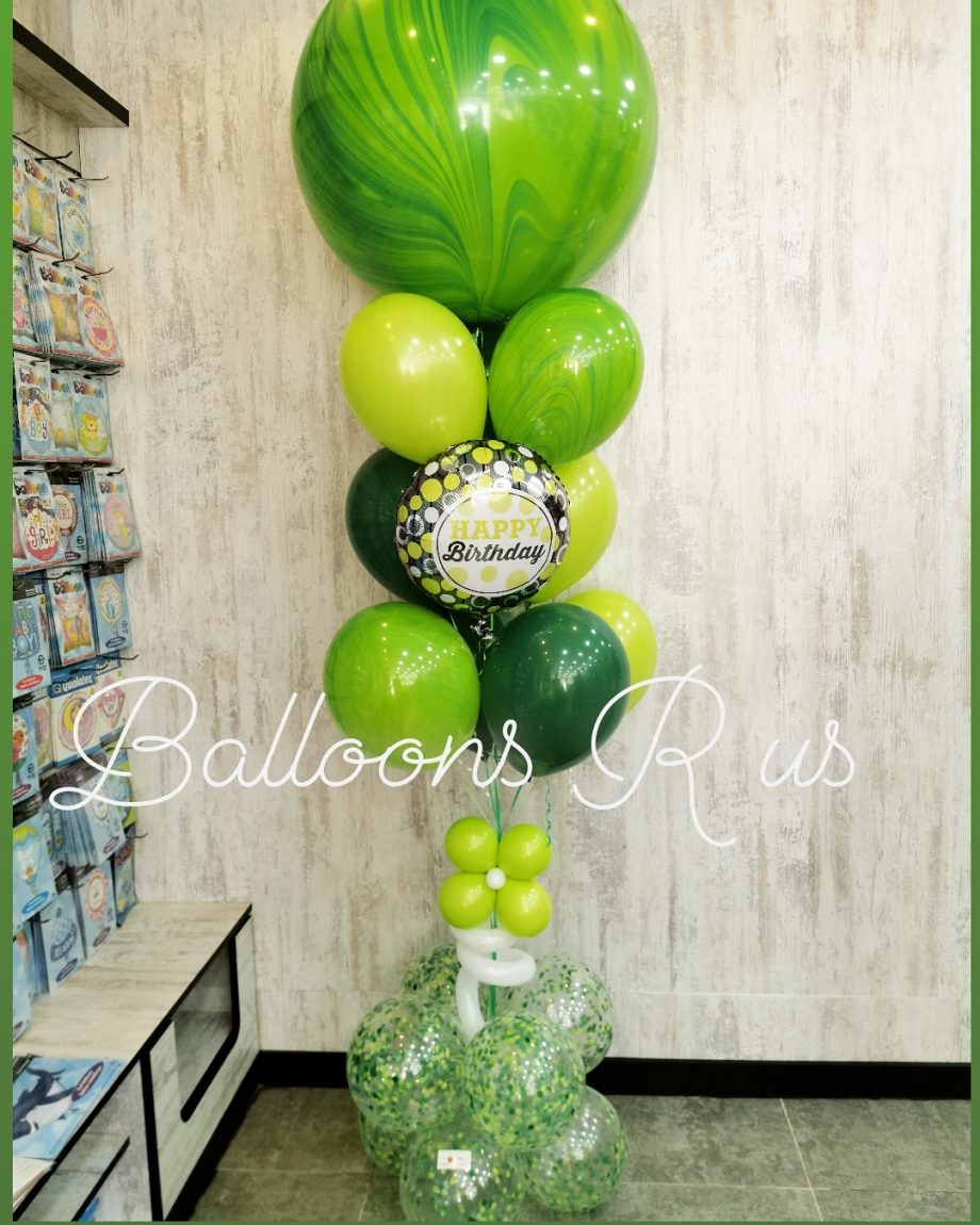 Birthday 2020 Marble Balloons - Image 3