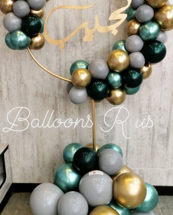 CIRCLE STAND WITH CUSTOMIZED NAME