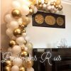 WHITE ORGANIC WITH GOLD CONFETTI
