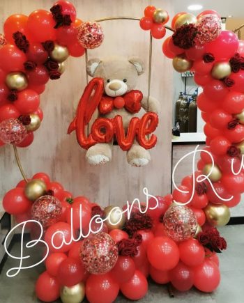 SWING TEDDY BEAR LOVE