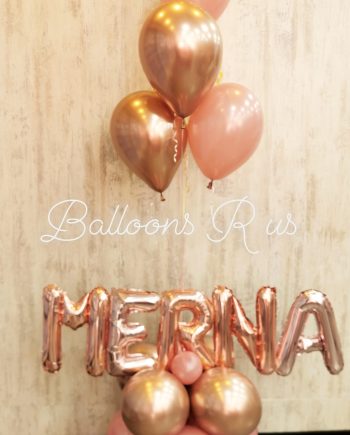 PEARL AND CONFETTI  ARRANGEMENT