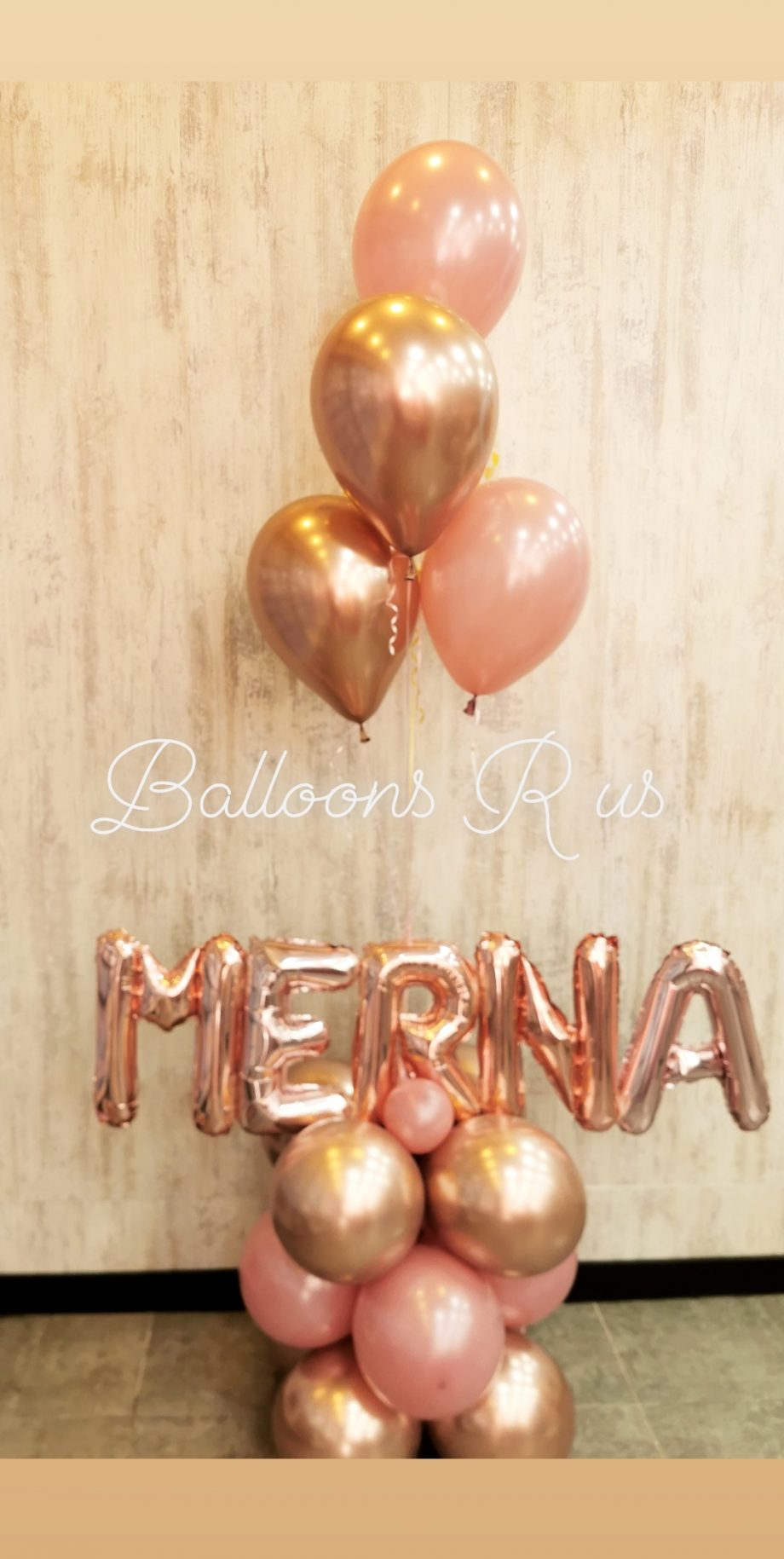 PEARL AND CONFETTI  ARRANGEMENT
