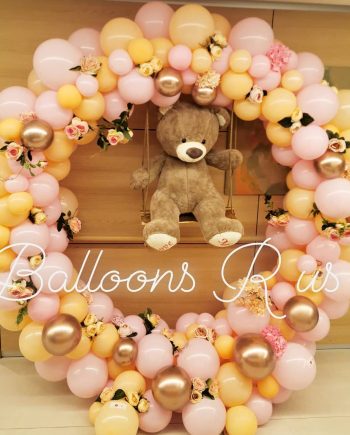 LUXURY DESIGN SWING TEDDY BEAR