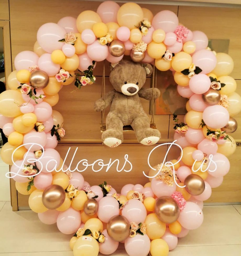 LUXURY DESIGN SWING TEDDY BEAR