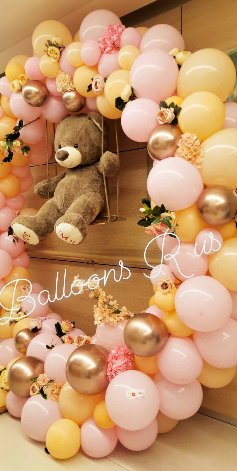 LUXURY DESIGN SWING TEDDY BEAR - Image 3