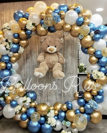 BABY SHOWER WITH TEDDY SWING