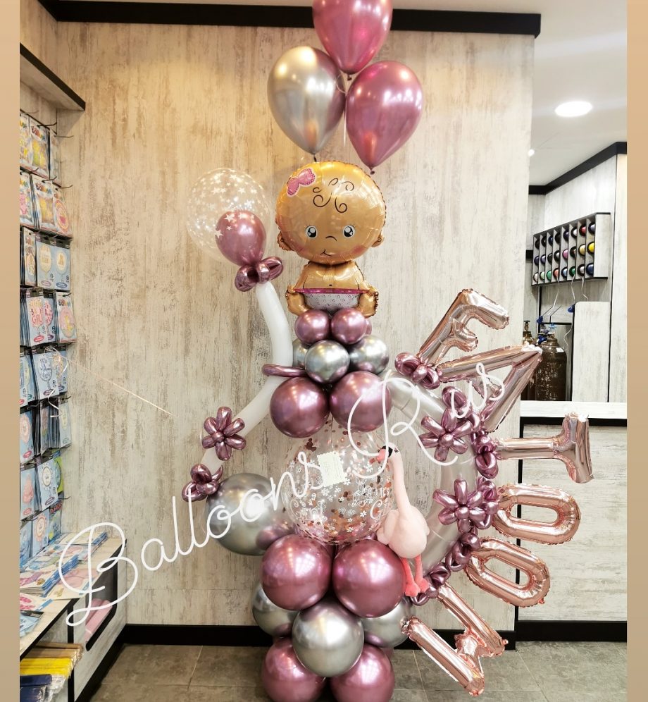 baby girl arrangement