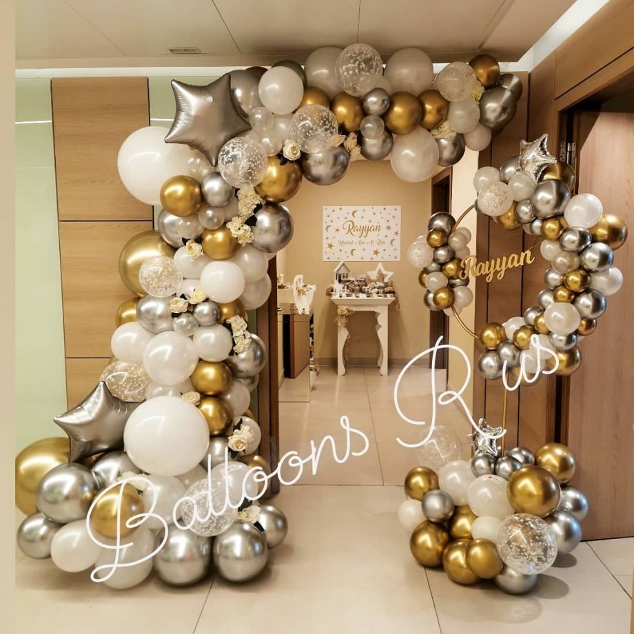 luxury style organic arch