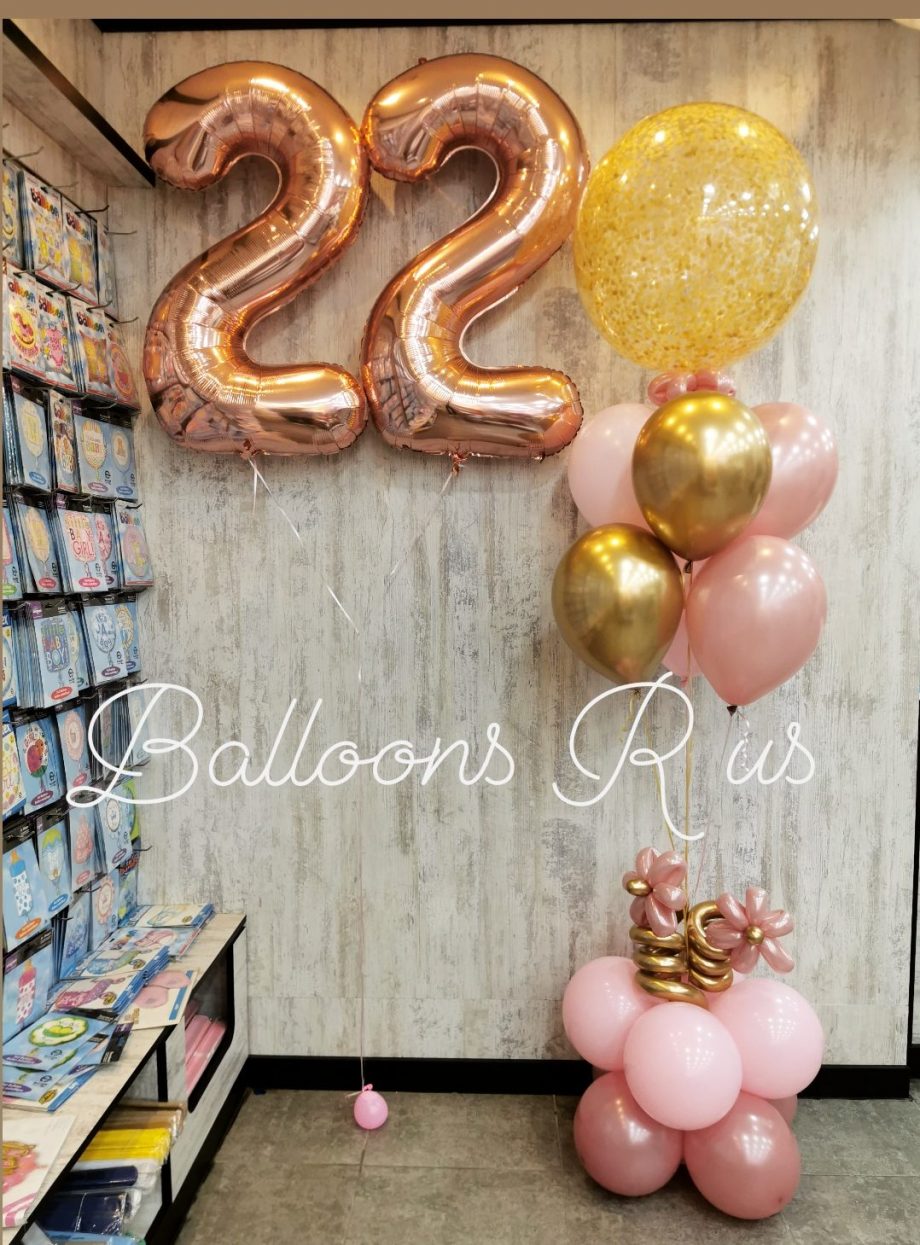 helium bouquet