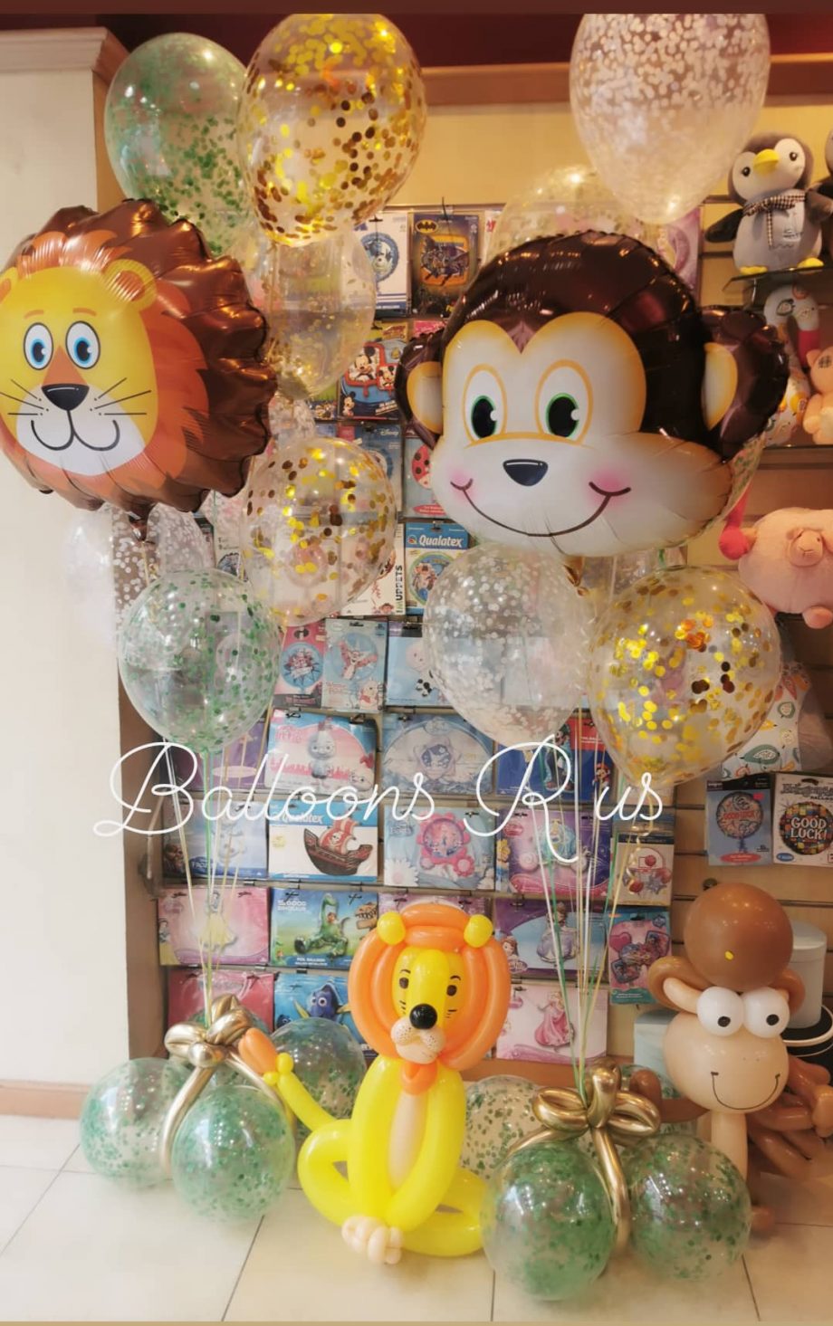 jungle balloons