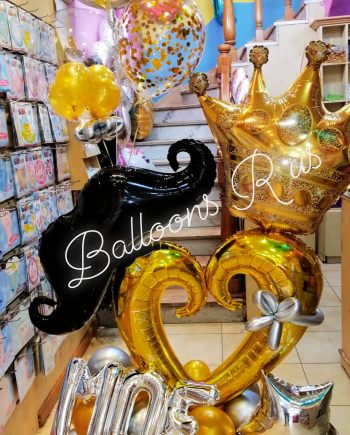 Customized birthday arrangement