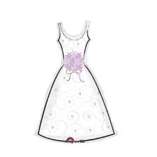BRIDE DRESS BALLOON