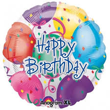 BIRTHDAY FOIL BALLOON 18''