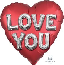 BIG HEART WITH LOVE YOU PRINT