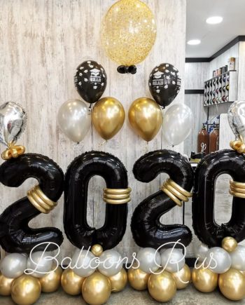 2020 Graduation Stand black & gold