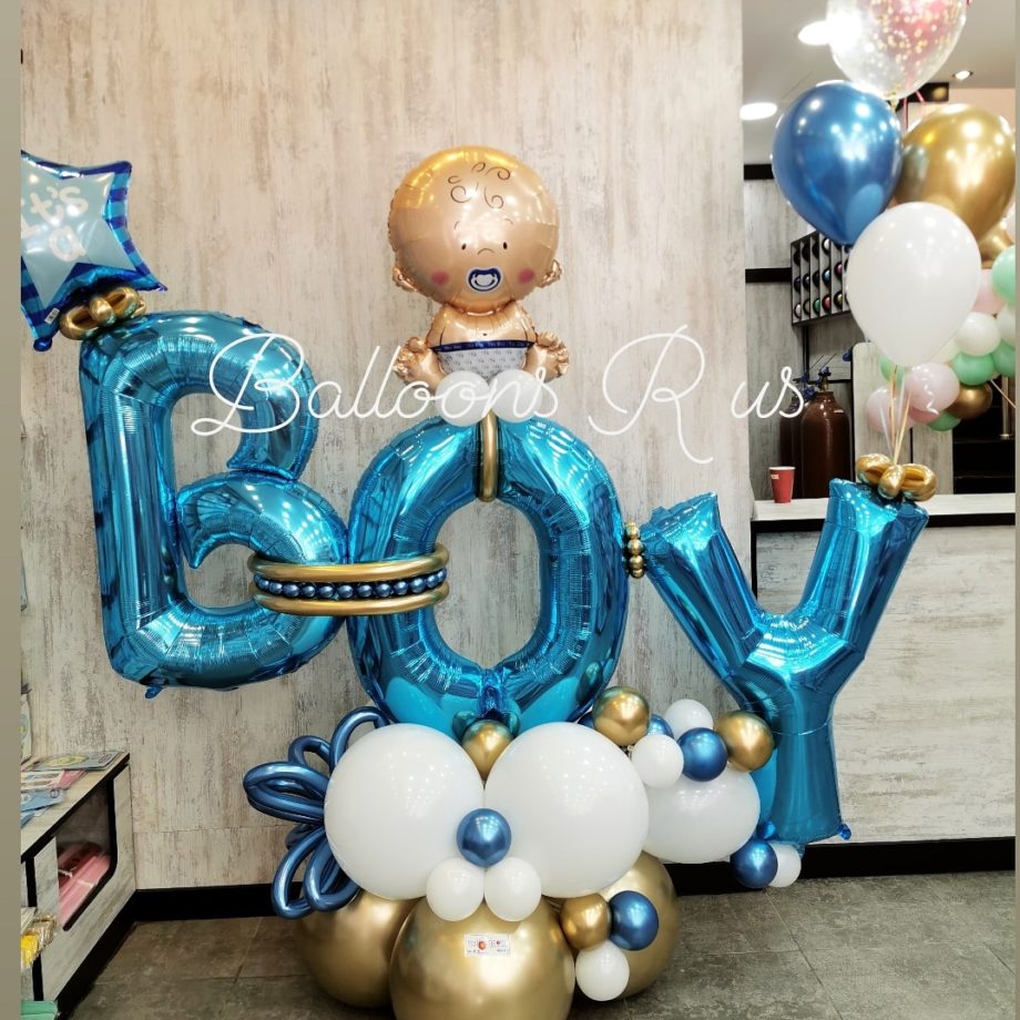 New Baby Boy Arrangement