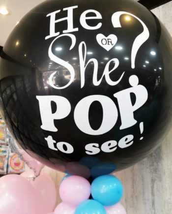 big gender revel balloon 36 inch