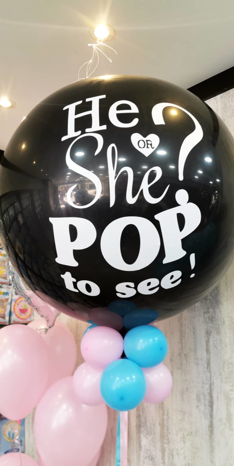 big gender revel balloon 36 inch