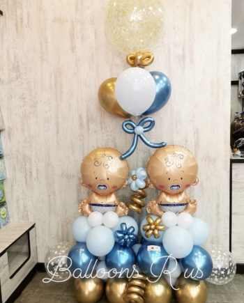 Twins stand