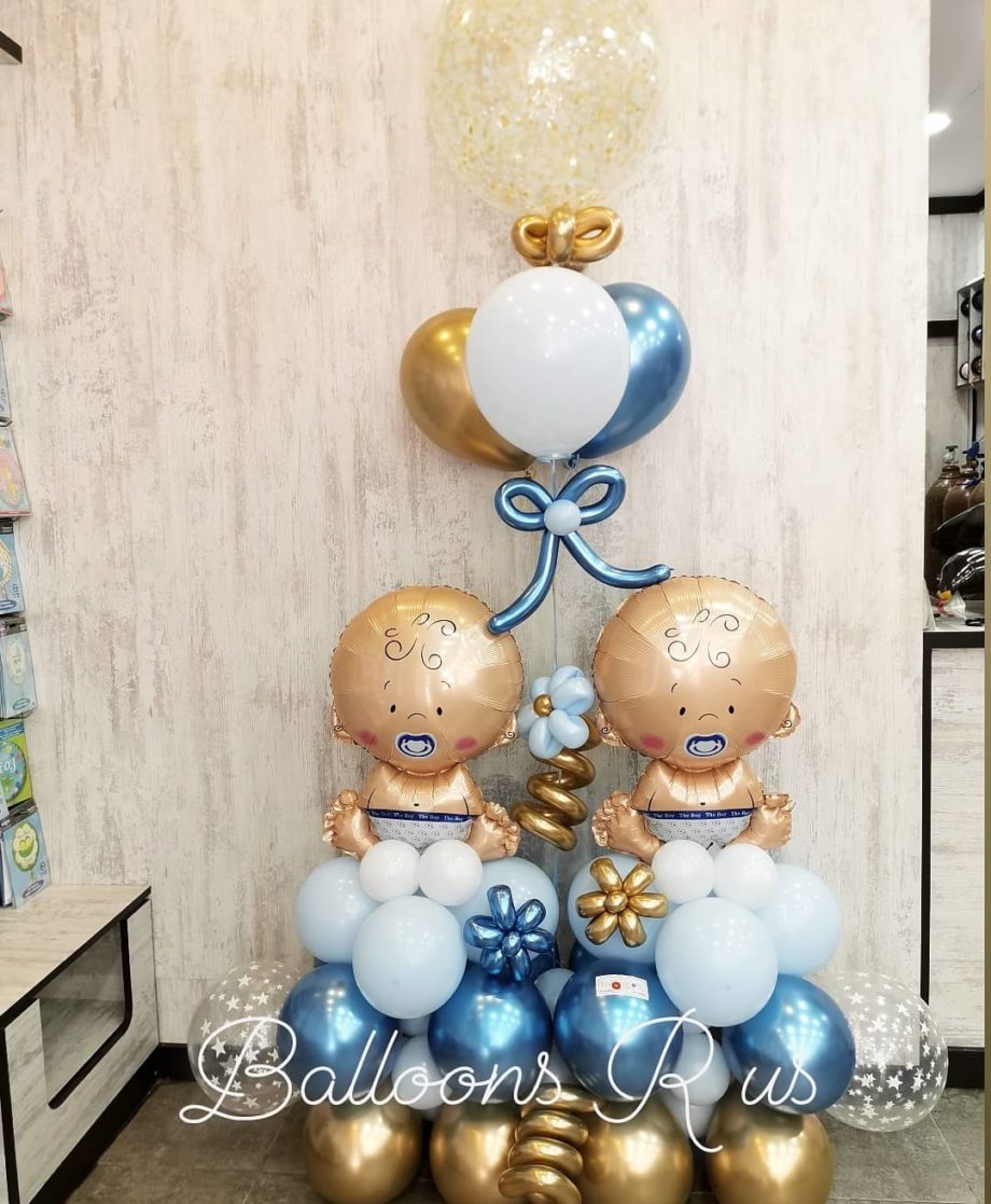 Twins stand