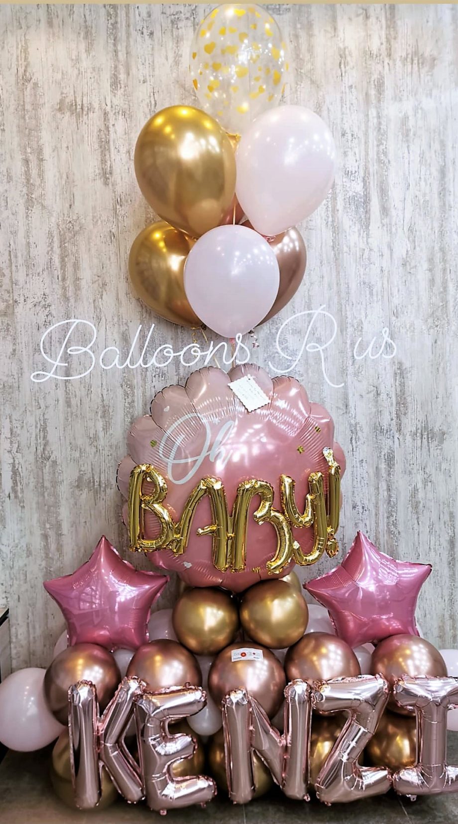 New Baby Girl Arrangement