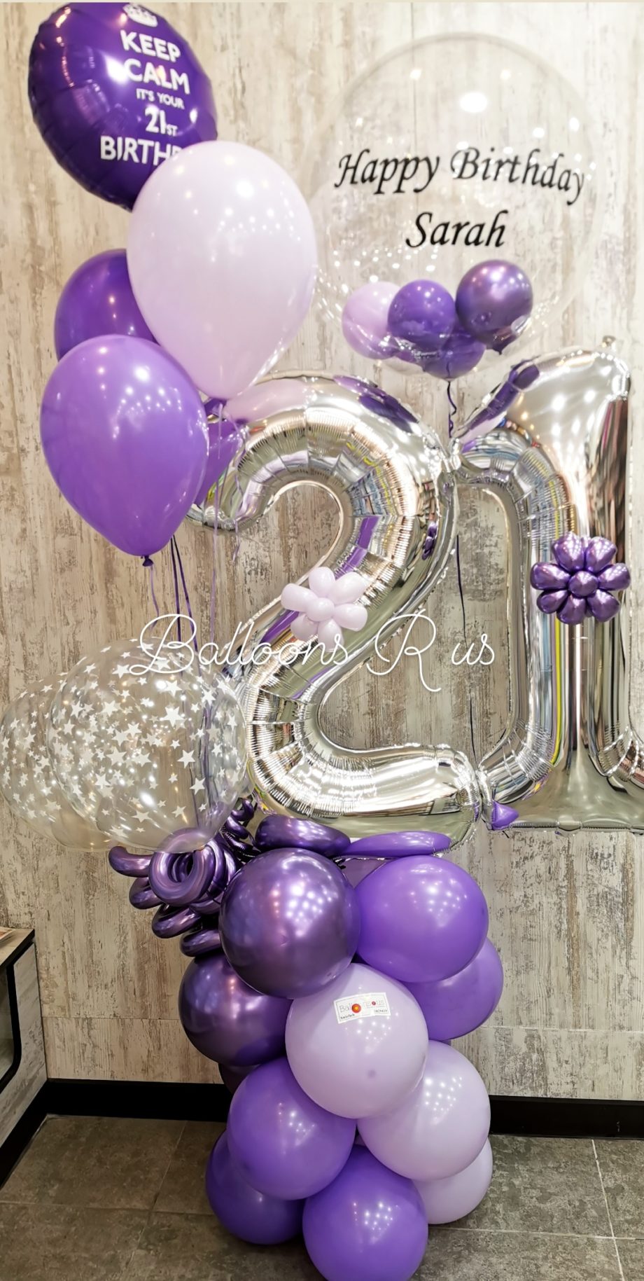 CUSTOMIZED BIRTHDAY ARRANGEMENT