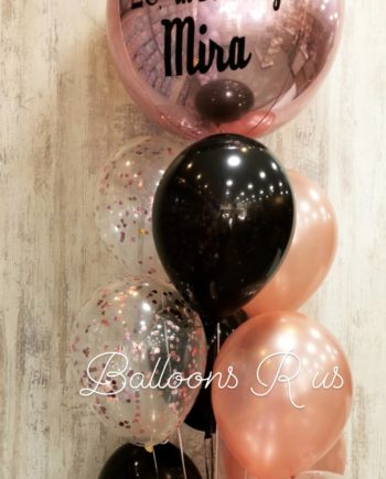 customized birthday bunch
