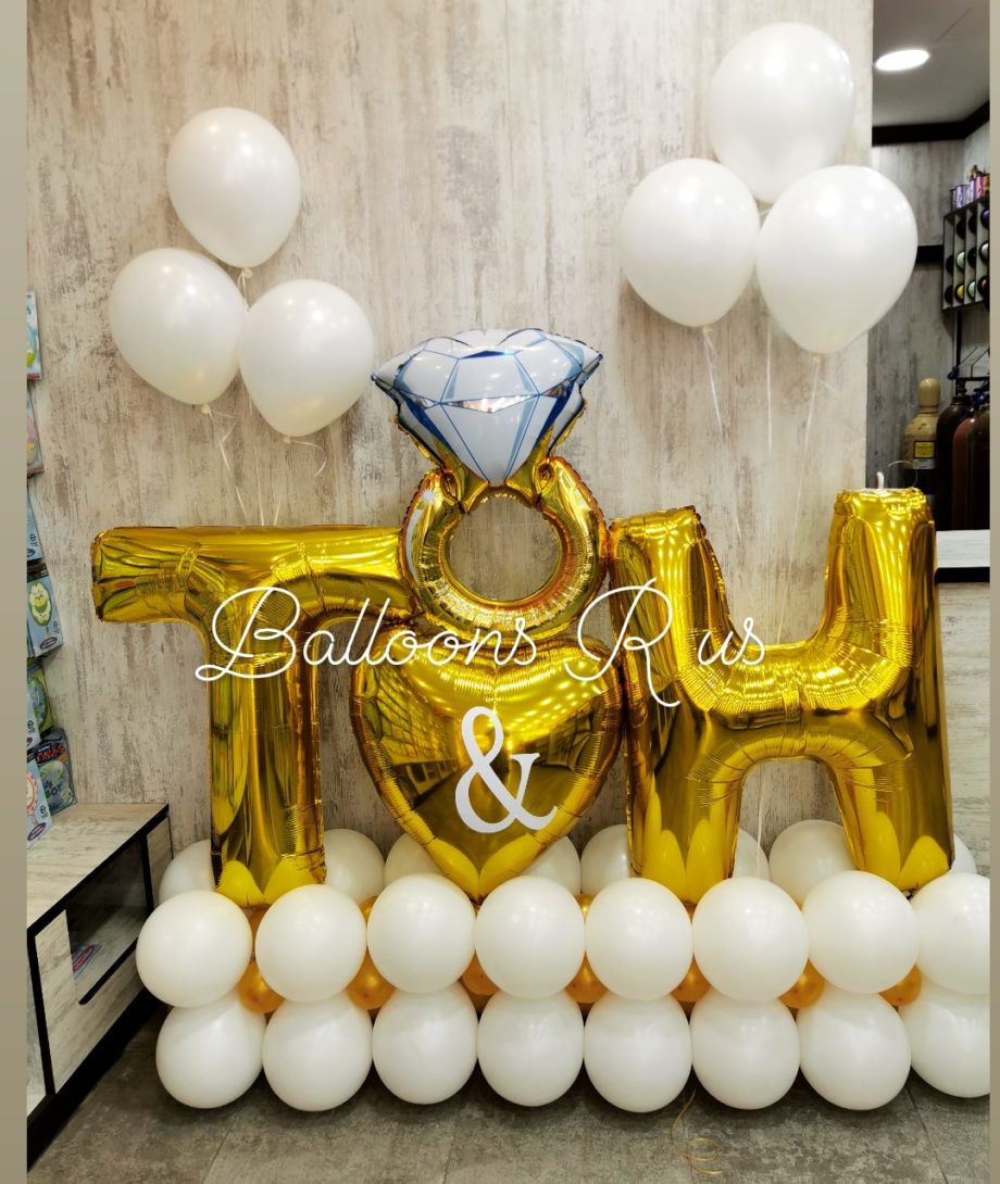 Engagement Arrangement of big letters - Image 2