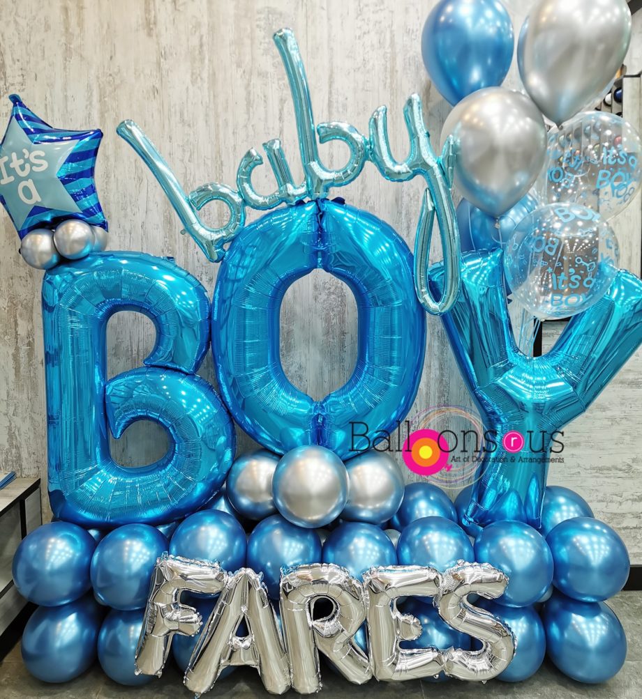 Luxury arrangement for new baby boy