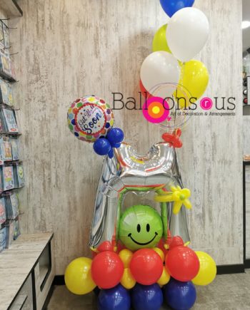 Get Well Soon Balloons Bouquet