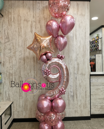 BIRTHDAY STAND WITH AGE
