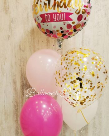 Small helium bunch