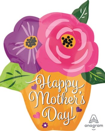 19 inches Foil Balloon Happy Mothers Day