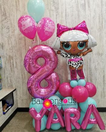 birthday arrangement LOL