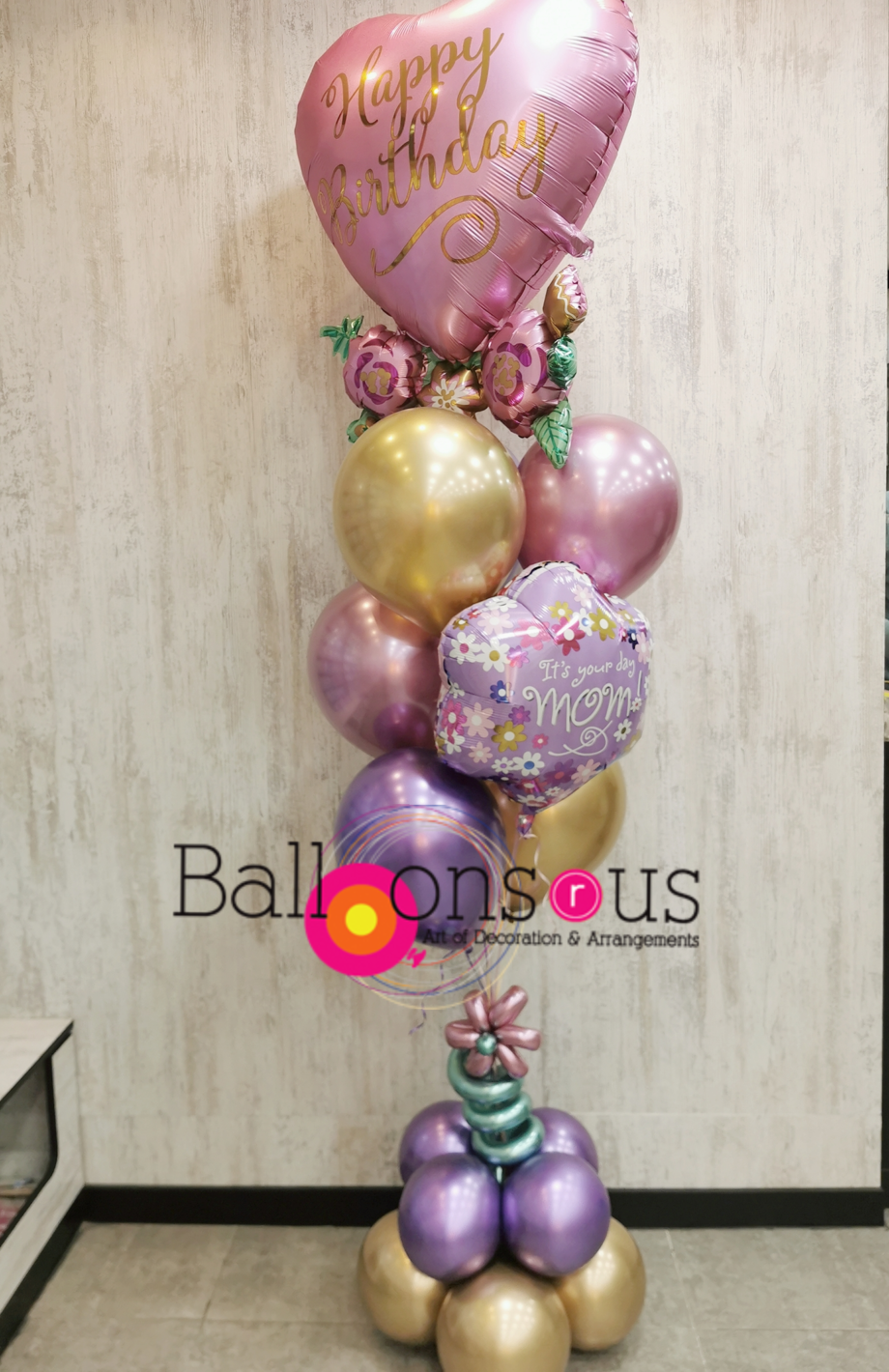 Happy Balloons for MOM