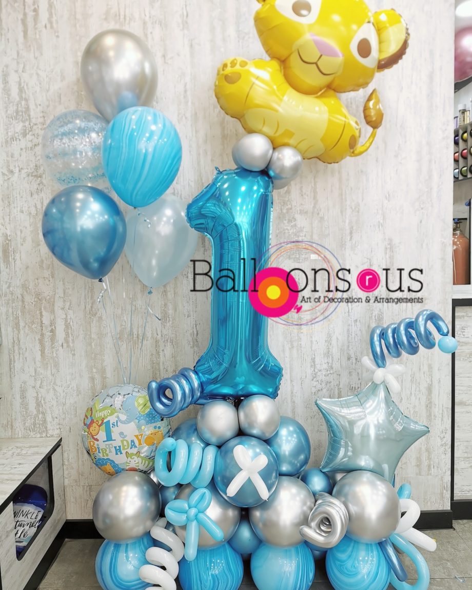 first birthday arrangement