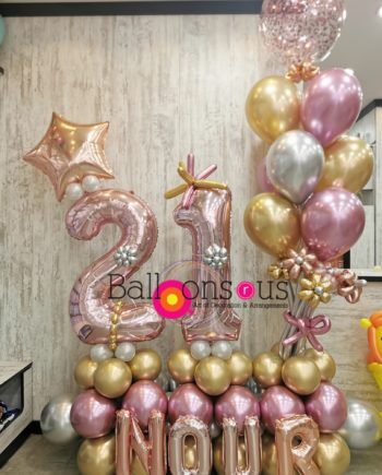 birthday 21 year arrangement
