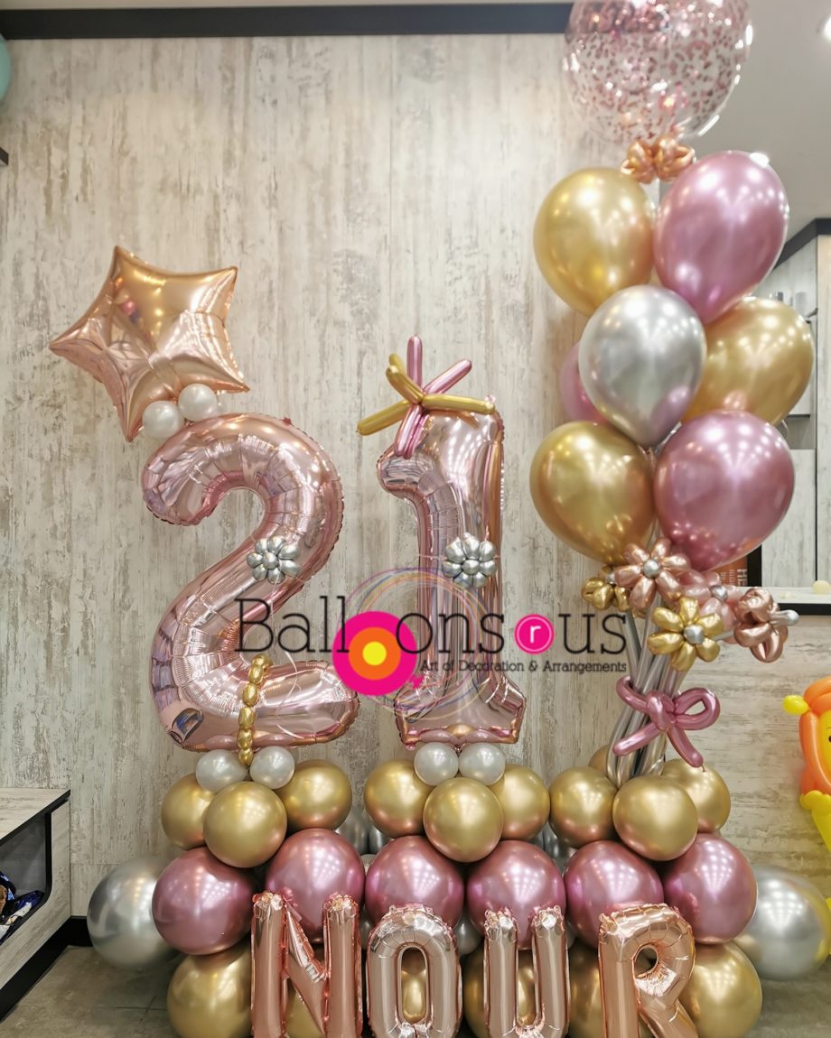 birthday 21 year arrangement