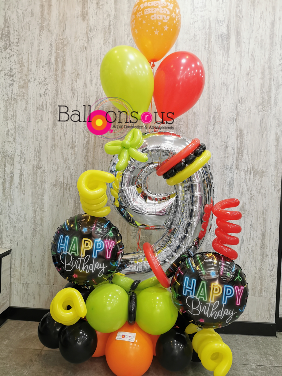 arrangement happy birthday