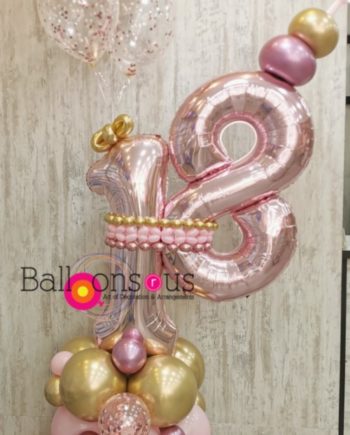 18 Birthday Stand
